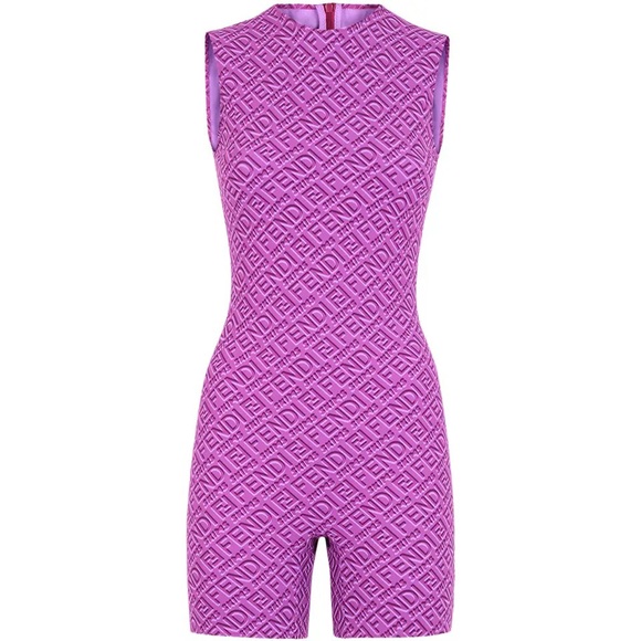 FENDI skims ワンピース ピンク Skims x Fendi Jumpsuit Pink XXS